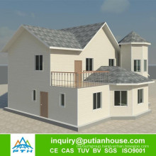 Low cost prefab module house luxury villa prefabricated